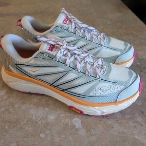 Hoka One One Mafate Speed 2 Low Top "Ice Flow Orange Cushioned Shoes Men Size 13